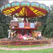 Picture Of Antique Style Carousel In Switzerland
